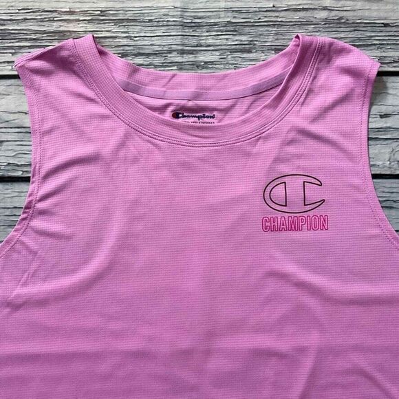 Champion Womens Top size 2X new nwt Pink Pullover Racerback Tank Lightweight - Picture 3 of 10